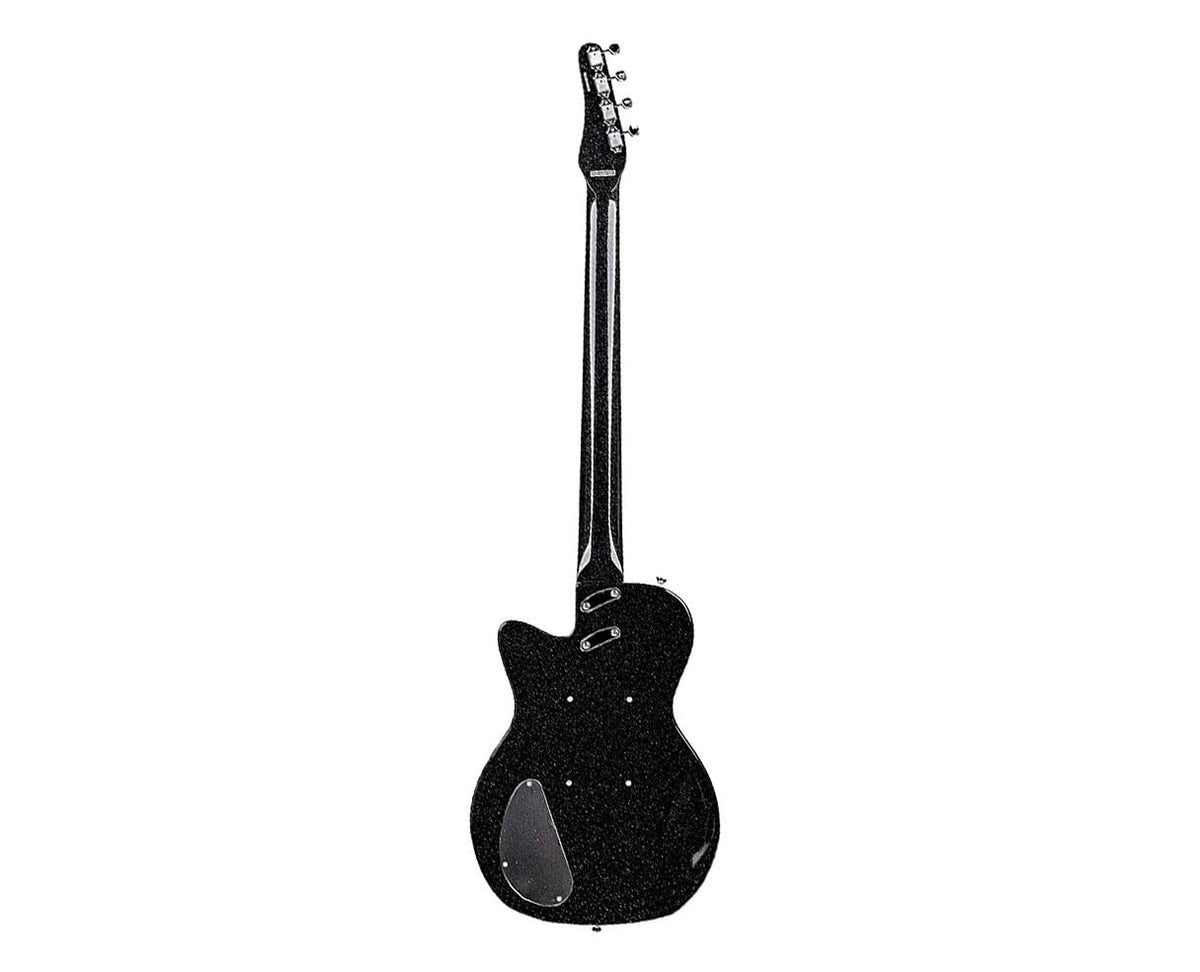 Black Silver Flake Short Scale Bass G261