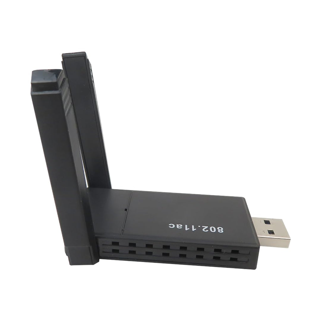 Wireless USB Adapter 1300Mbps Dual Antennas 5G/2.4G WiFi Adapter D254783