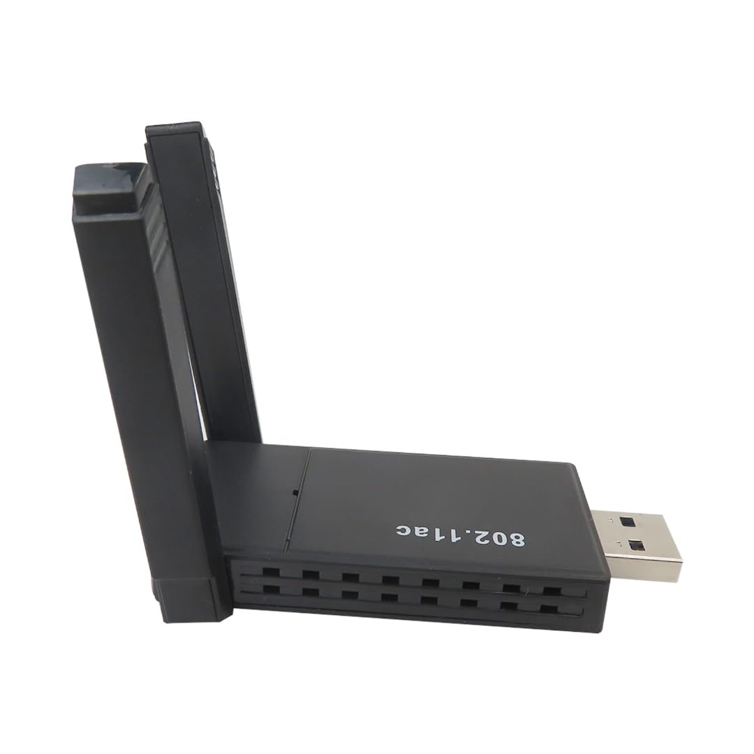 Wireless USB Adapter 1300Mbps Dual Antennas 5G/2.4G WiFi Adapter D254783