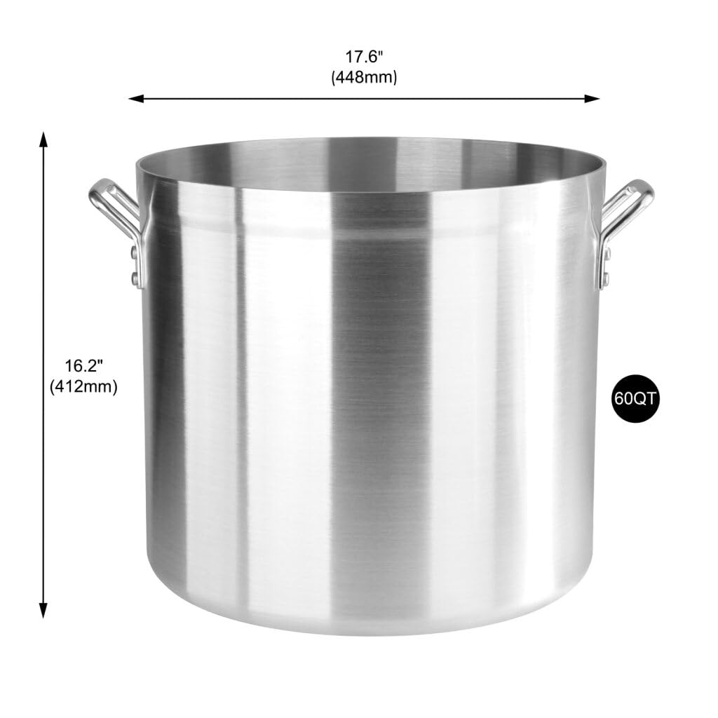 60 Qt Aluminum Stock Pot X873176