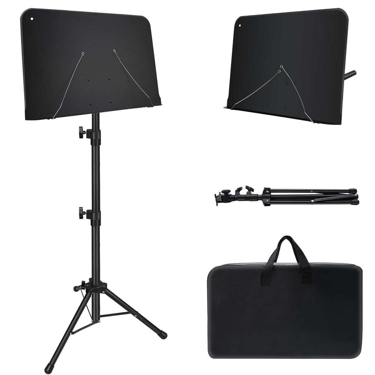 Adjustable Sheet Music Stand with Carry Bag U469191