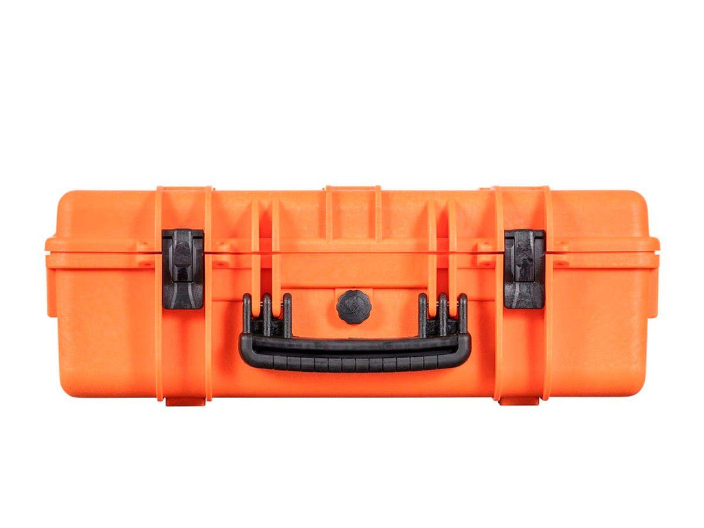 Weatherproof Hard Case with Customizable Foam, 22 x 14 x 8 Inches, Orange I20950