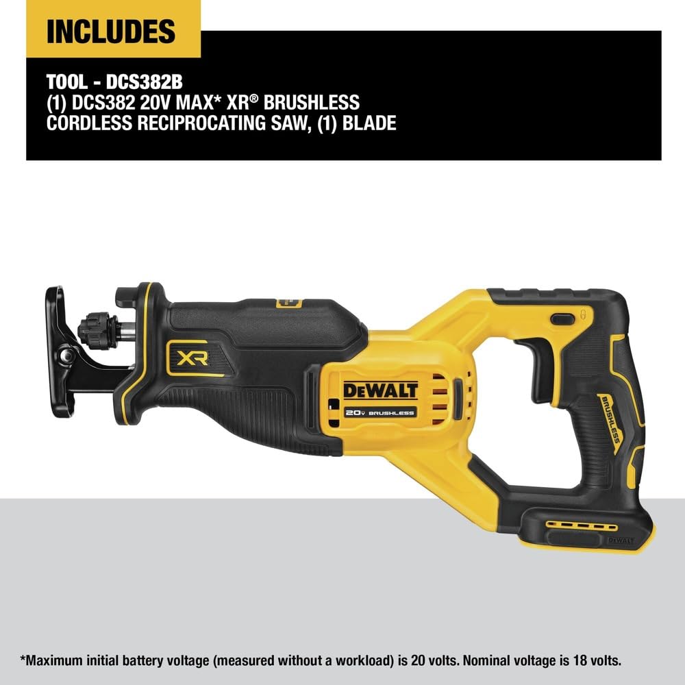 20V MAX XR Brushless Cordless Reciprocating Saw I92153