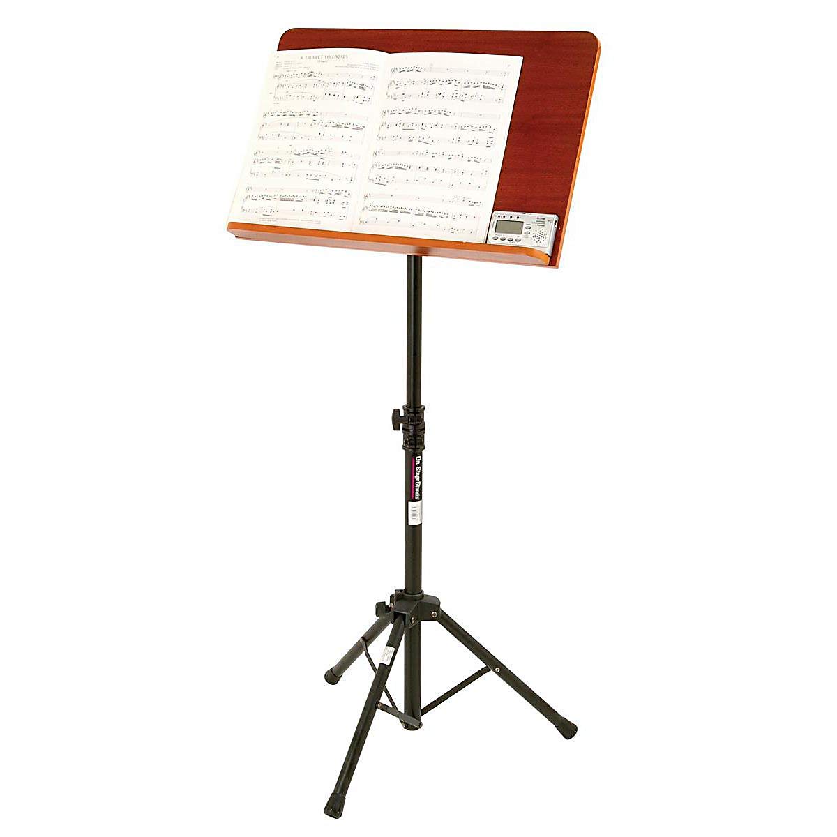 Music Stand with Wide Wooden Bookplate B302893