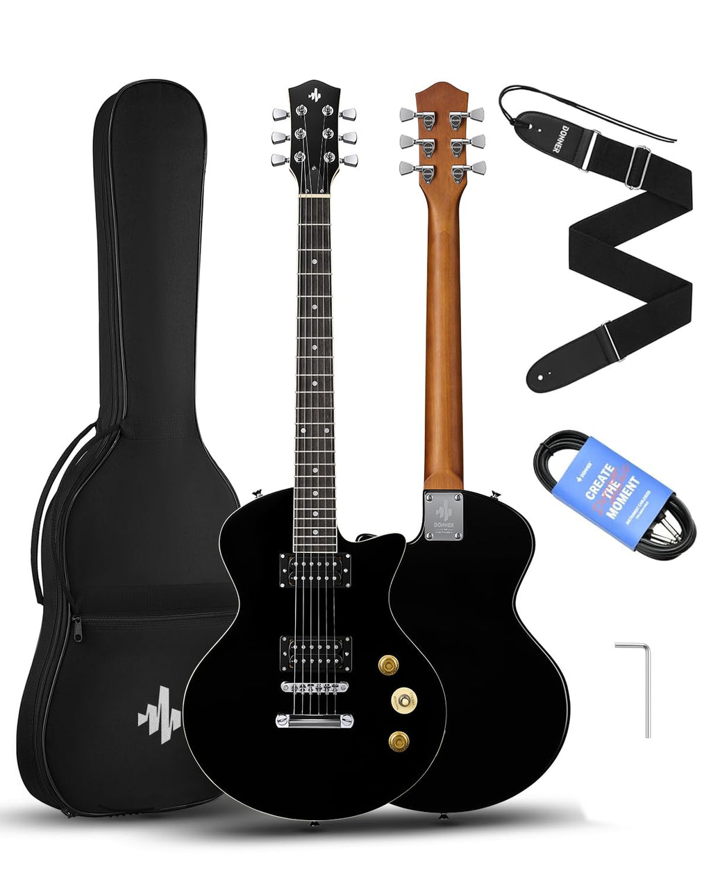 39" Electric Guitar with Dual Humbucker Pickups G836