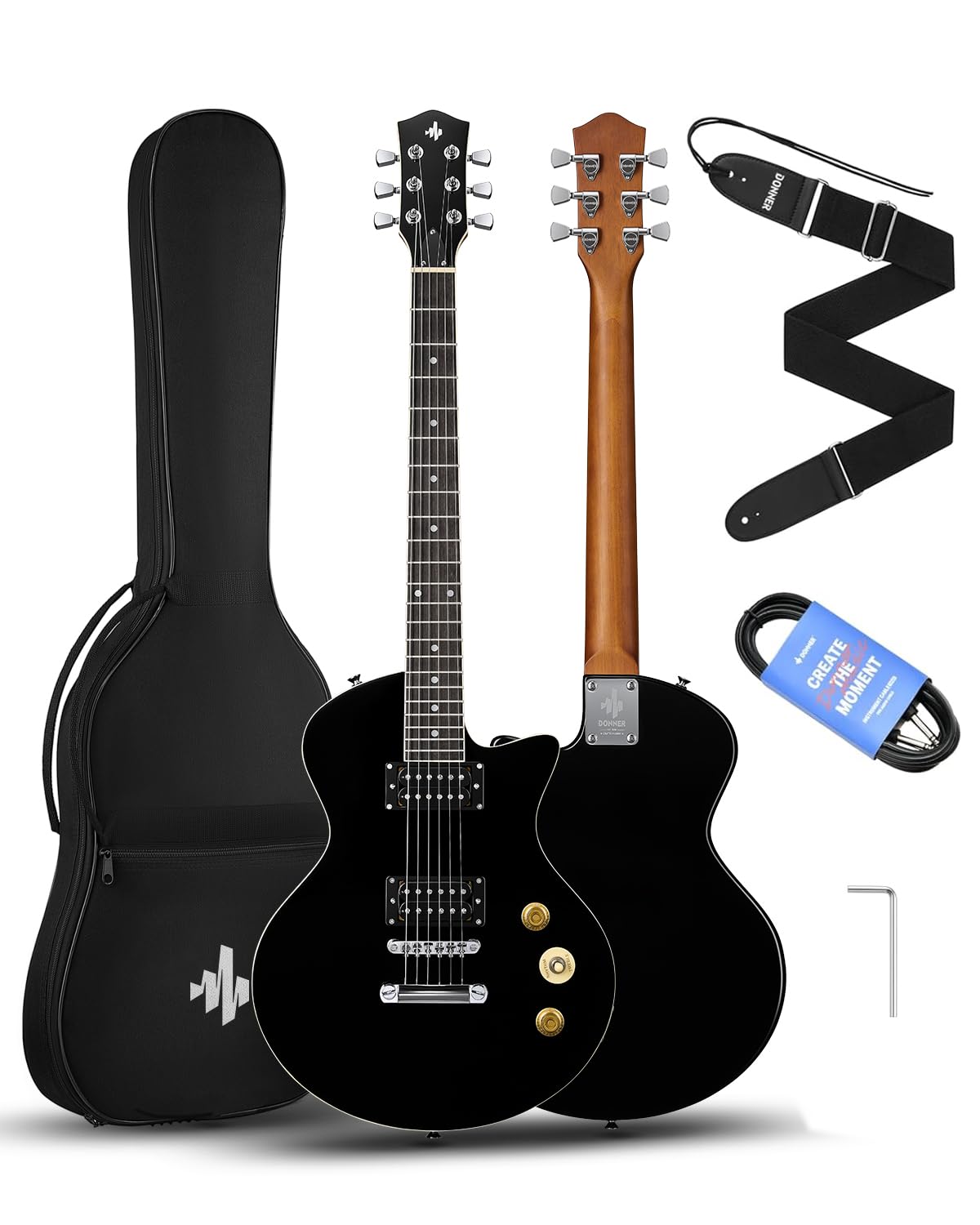 39" Electric Guitar with Dual Humbucker Pickups G836