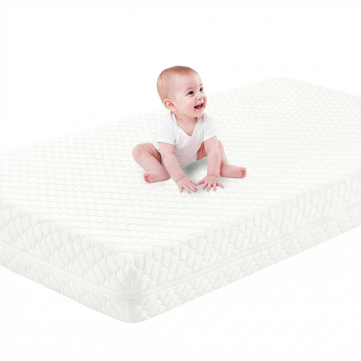 Crib Mattress, Dual Sided Memory Foam Toddler Bed Mattress Z415097