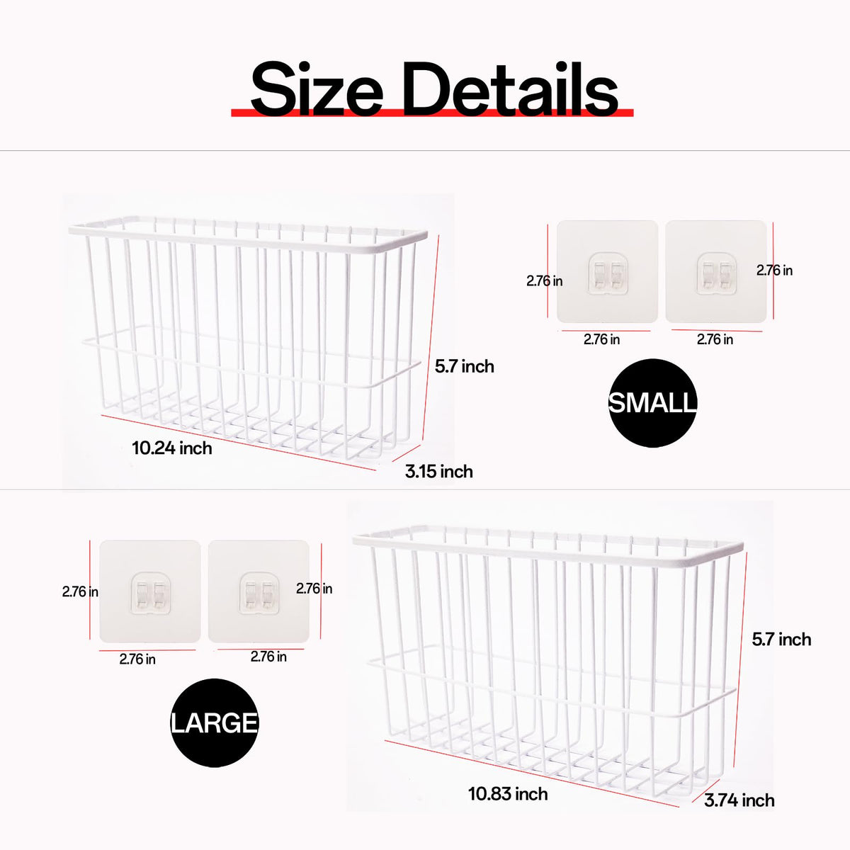 2 Piece Kitchen Cabinet Door Storage Box O905622