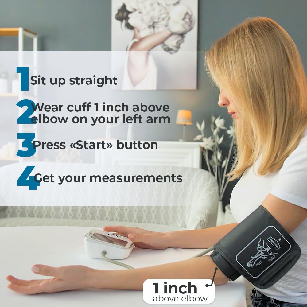 Automatic Upper Arm Blood Pressure Monitor J7569