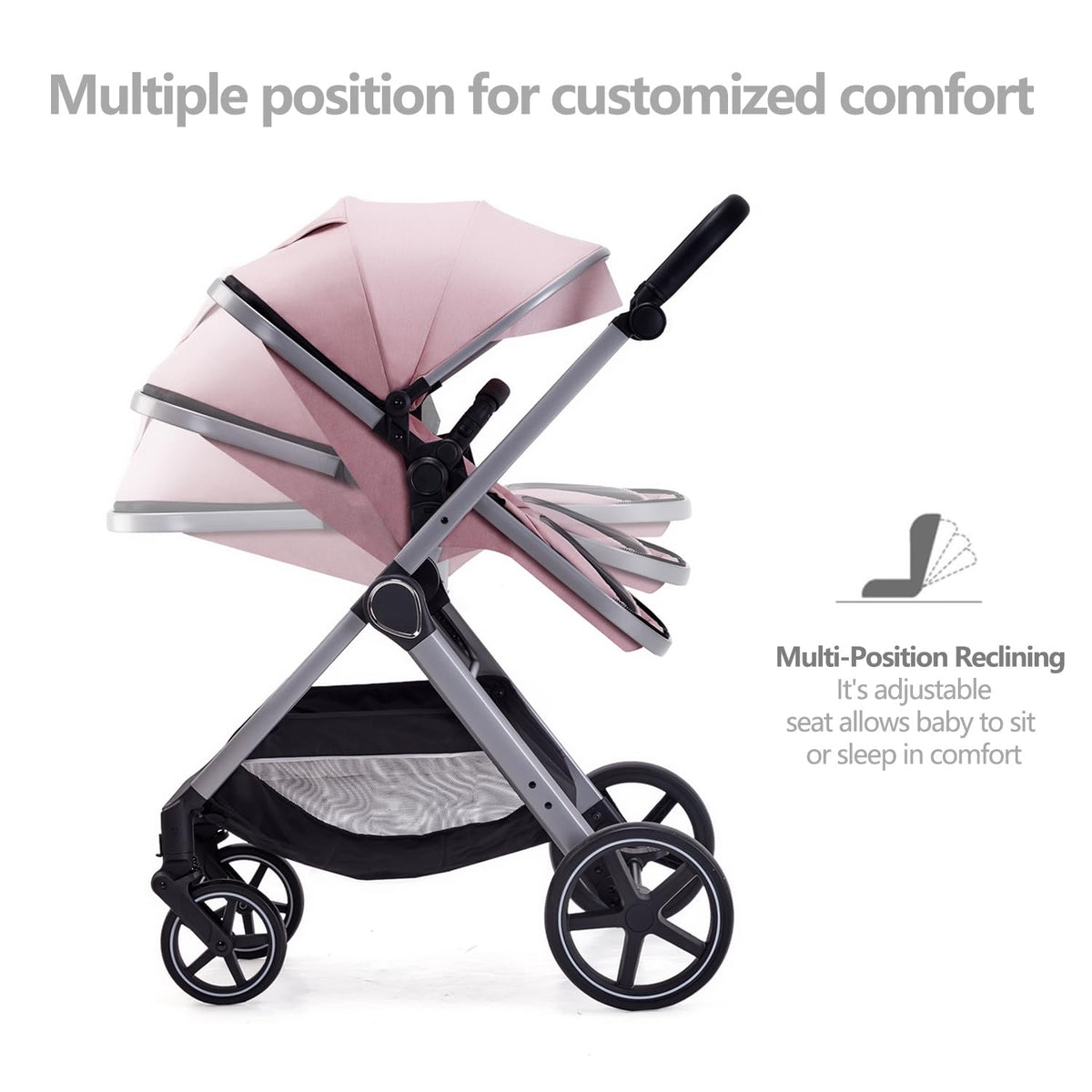 2 in 1 Convertible Baby Stroller F670588