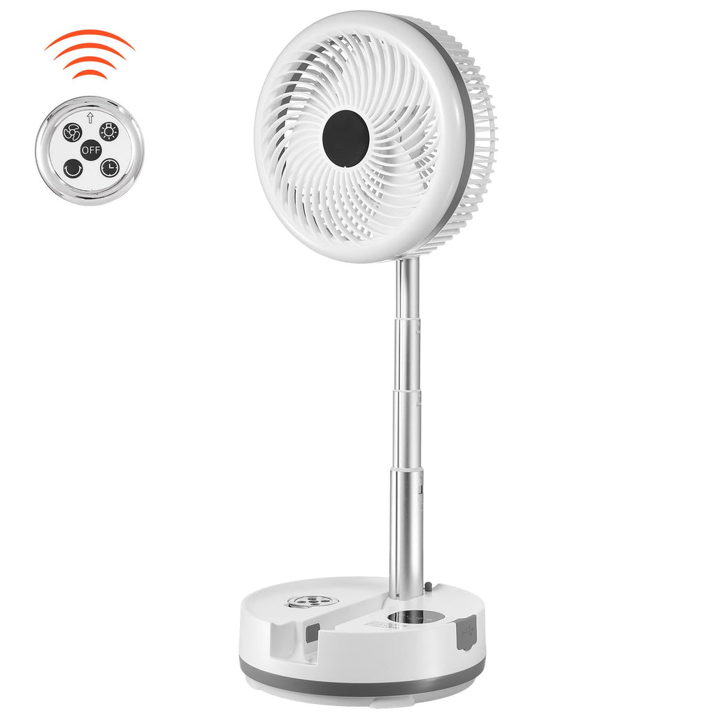 10 Inch Foldable Oscillating Fan with Remote U872