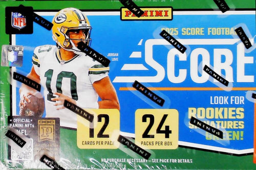 2025 Score NFL Football Retail Box 24 Packs H920345
