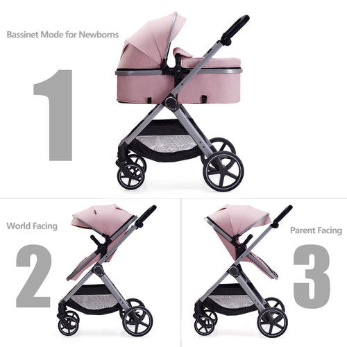 2 in 1 Convertible Baby Stroller F670588