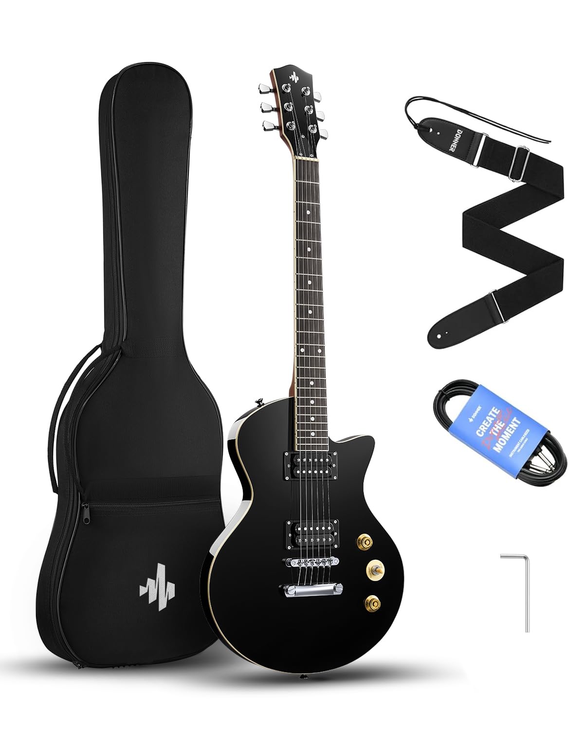39" Electric Guitar with Dual Humbucker Pickups G836