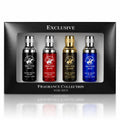 Men's 4 Eau de Toilette Colognes 1oz Gift Set F868