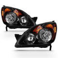 Black Headlights Replacement Pair Set W41567