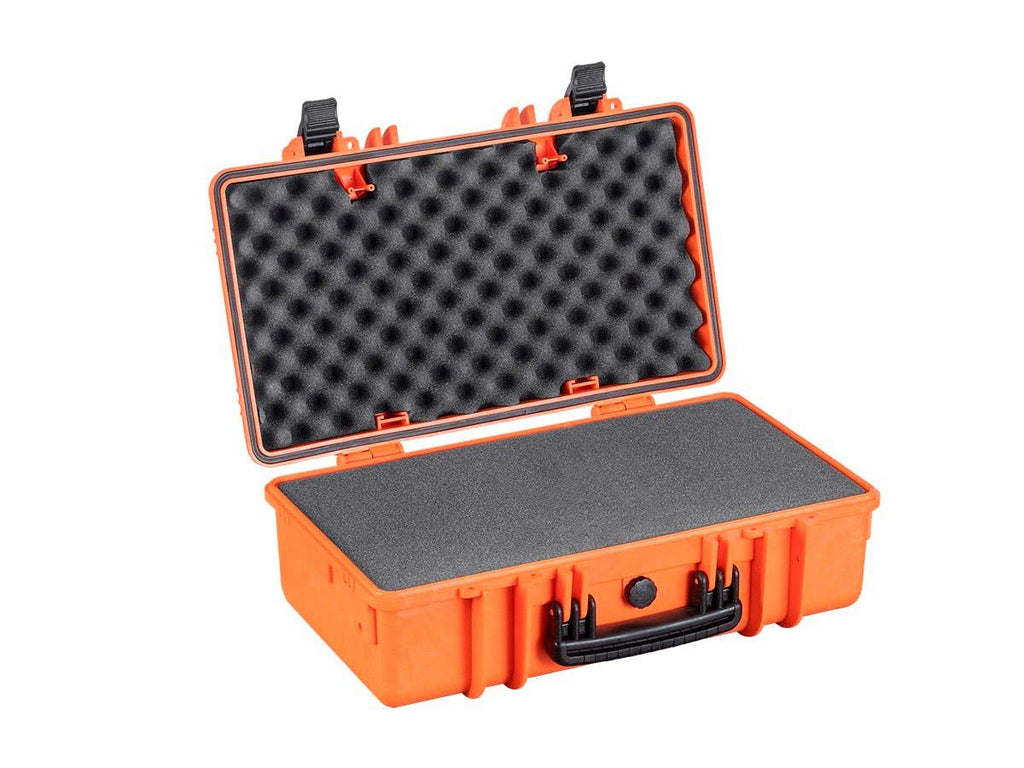 Weatherproof Hard Case with Customizable Foam, 22 x 14 x 8 Inches, Orange I20950