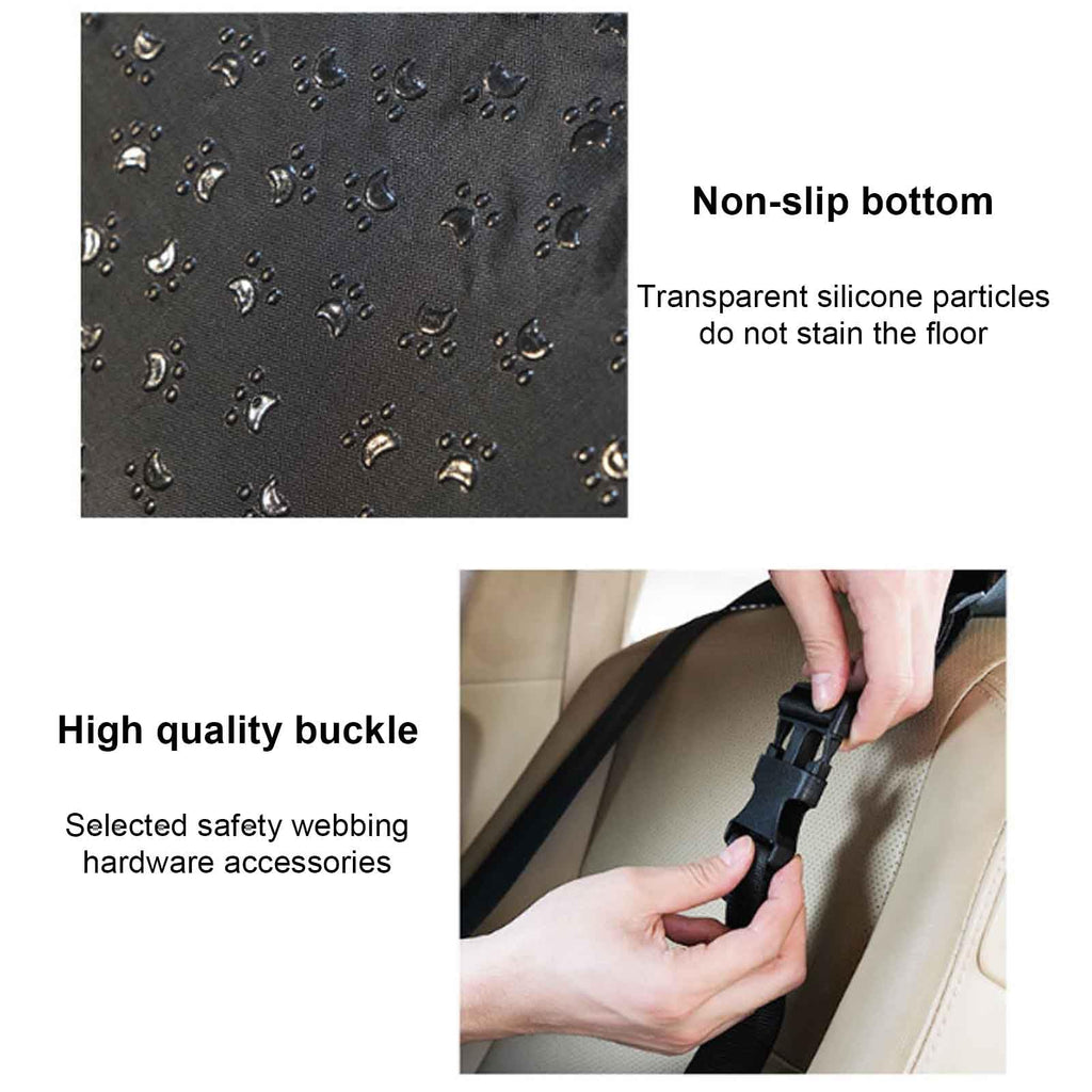 2-in-1 Waterproof Pet Car Seat & Car Bed Y5947