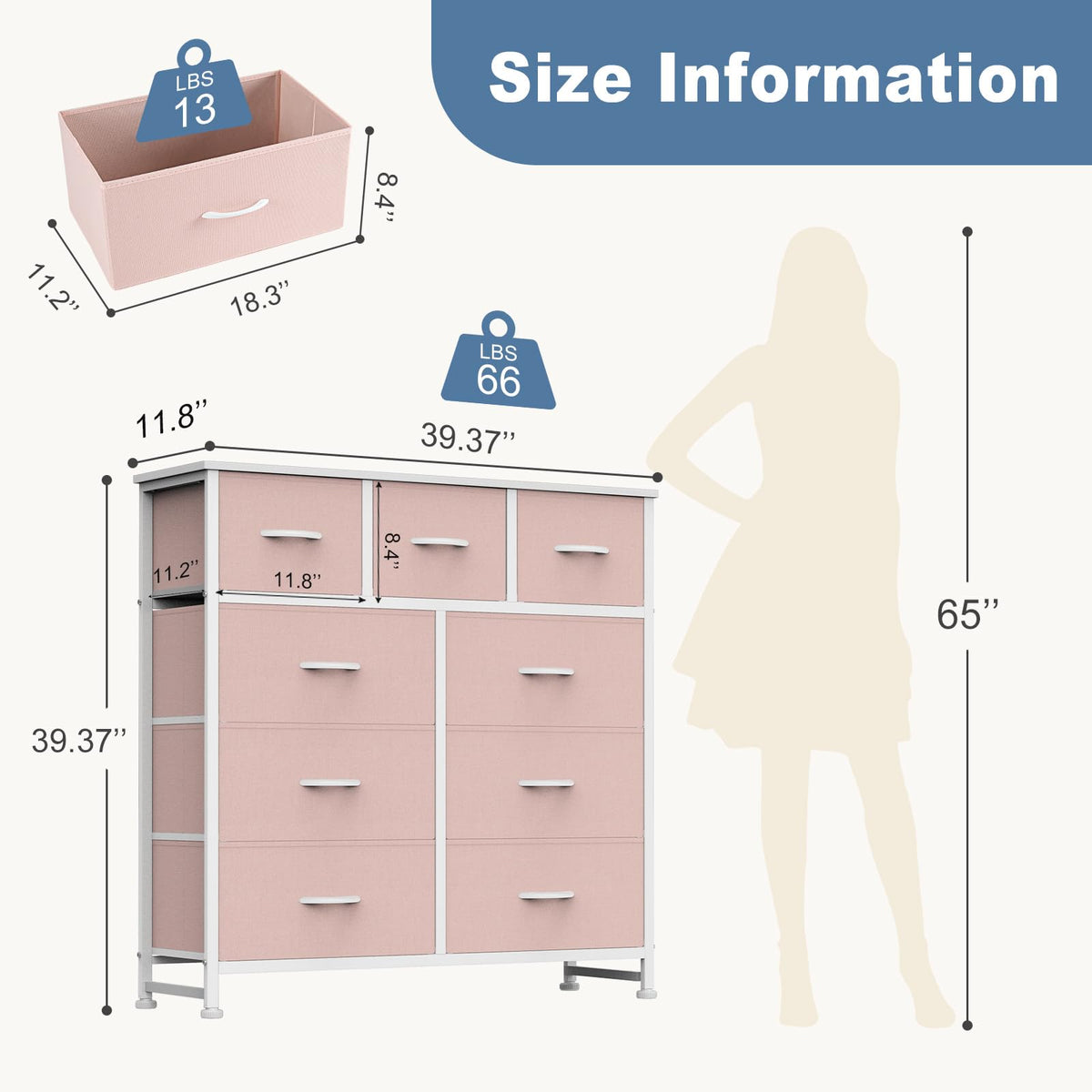 9 Drawer Dresser V546