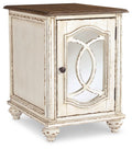 Chairside End Table with Storage K3940
