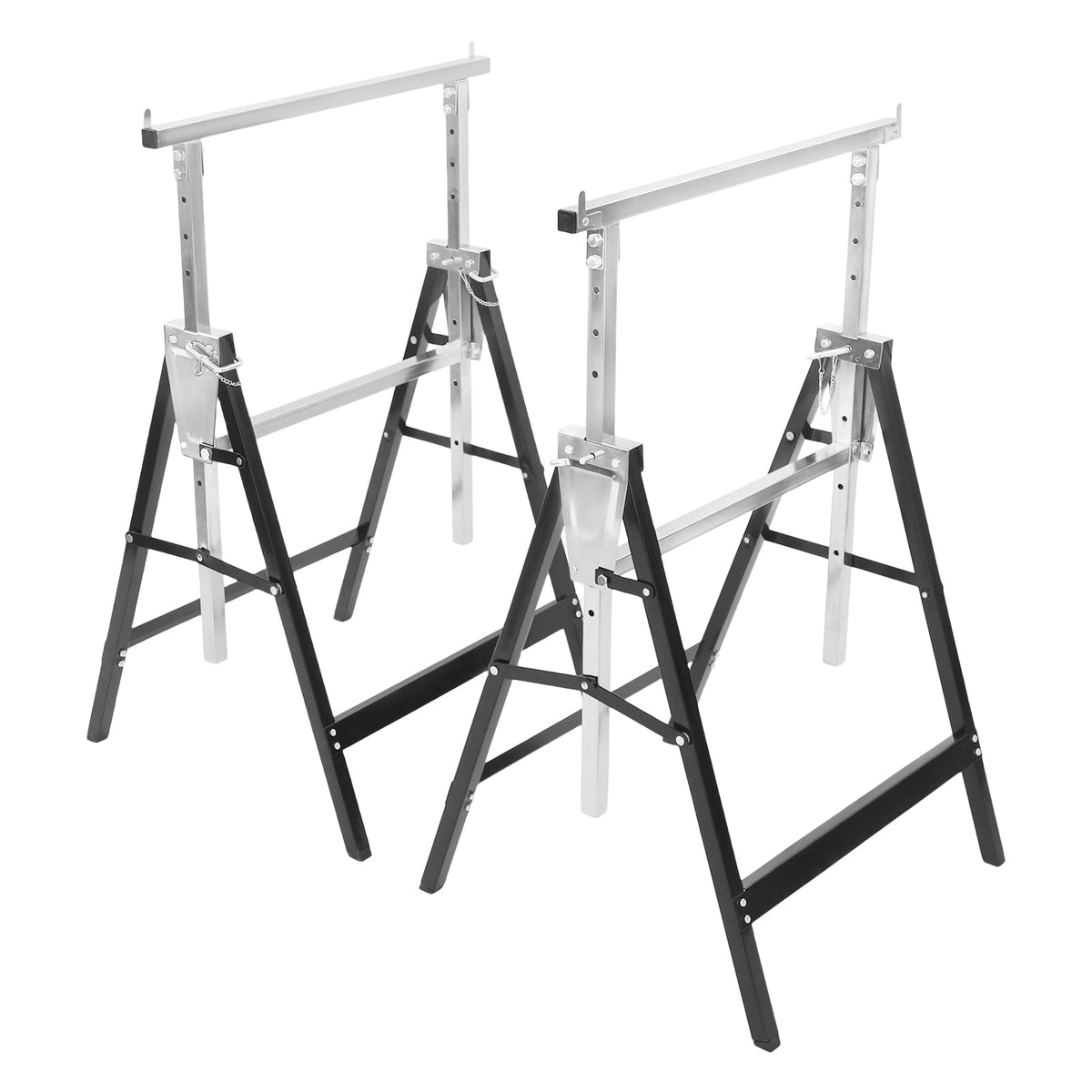 2 Pack Heavy Duty Adjustable Folding Saw Horses I6022