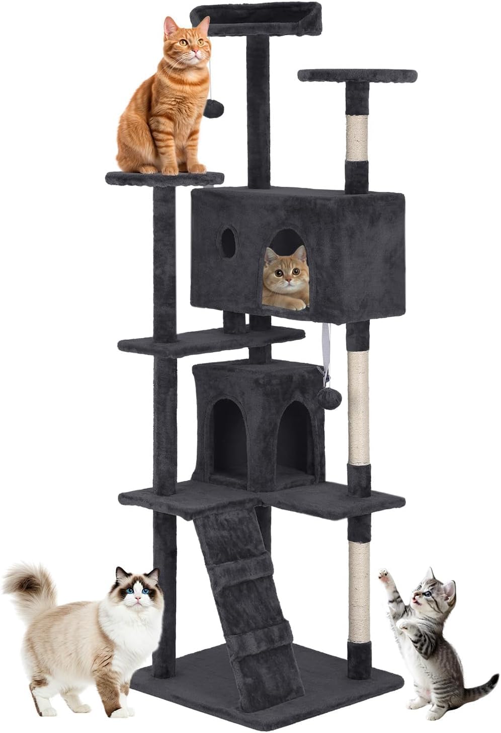 70" Multi-Level Cat Tree H93913