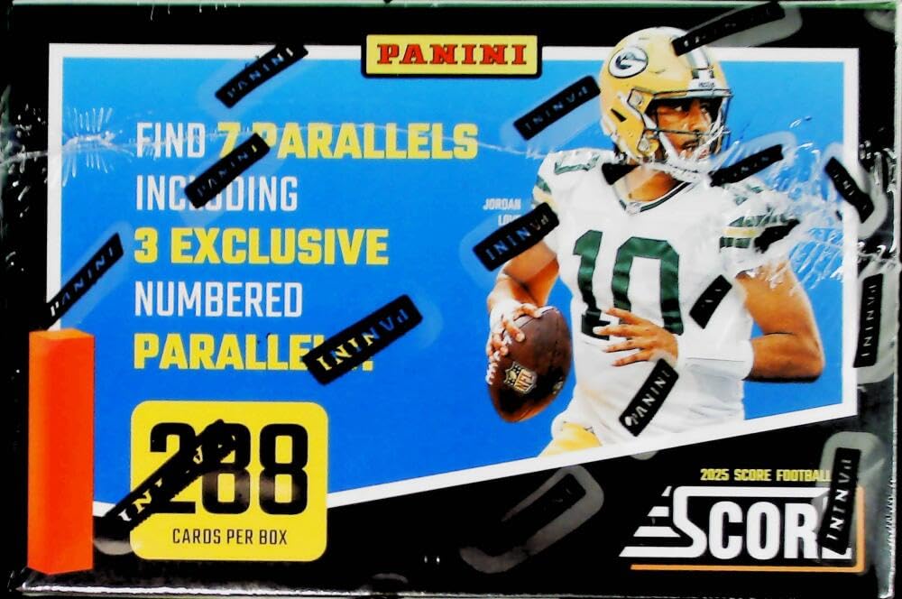 2025 Score NFL Football Retail Box 24 Packs H920345