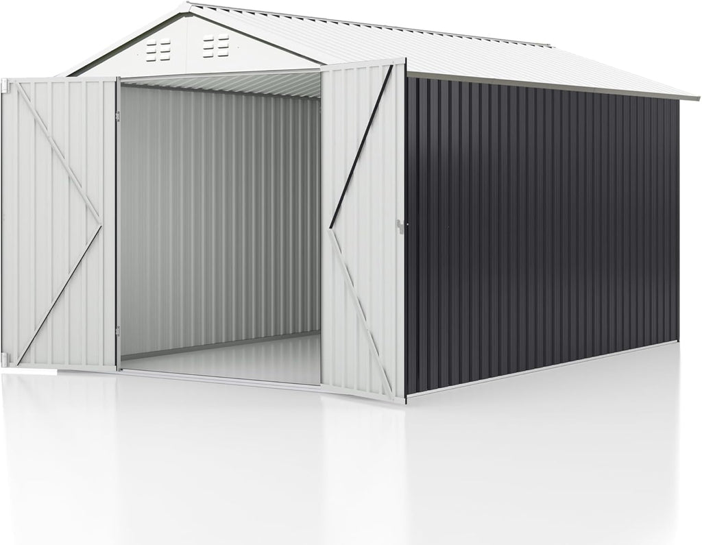 10x14 FT Metal Garden Storage Shed R918381