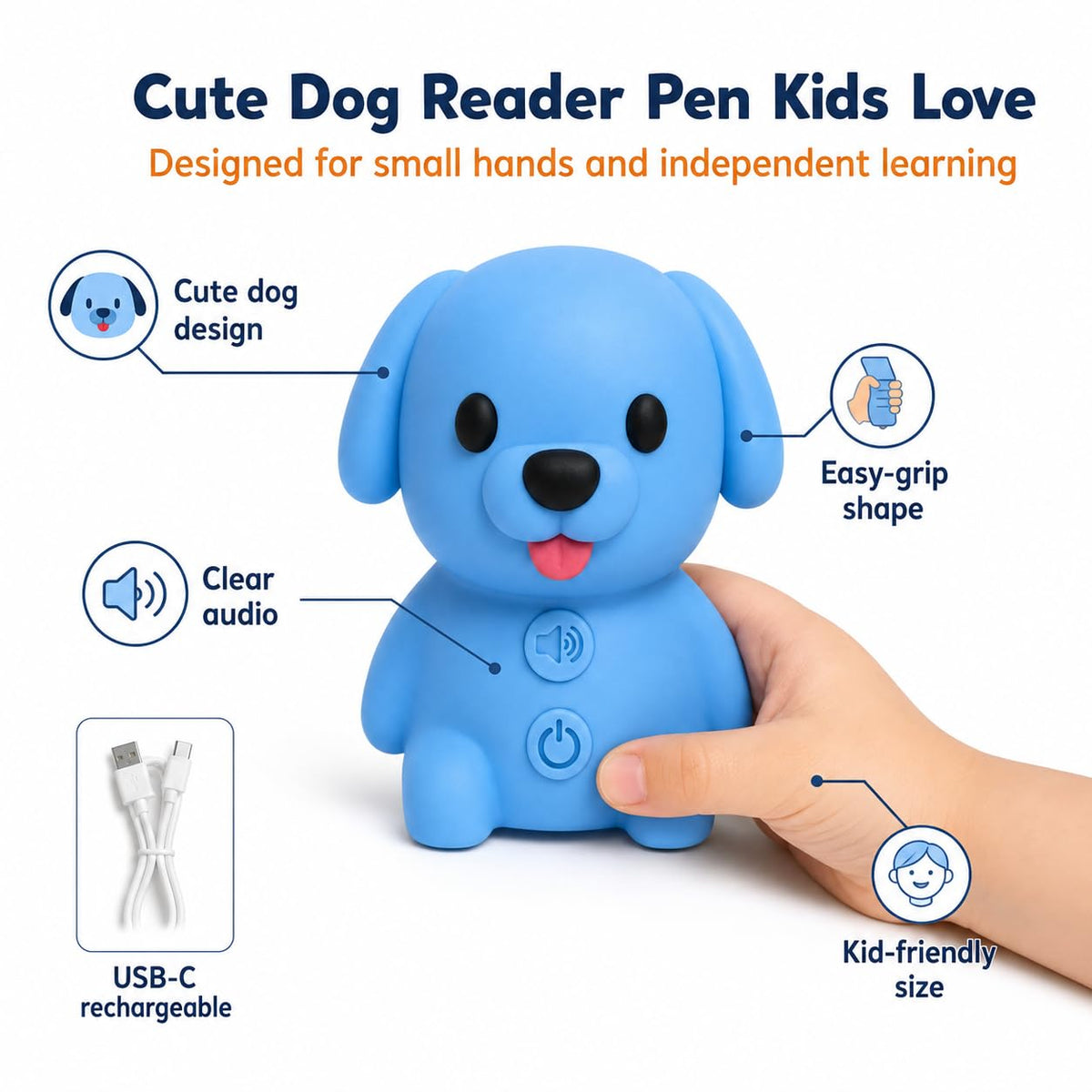 Phonics Learning Toy with Reader Dog, 148 Pages, 90 Stickers Q68564