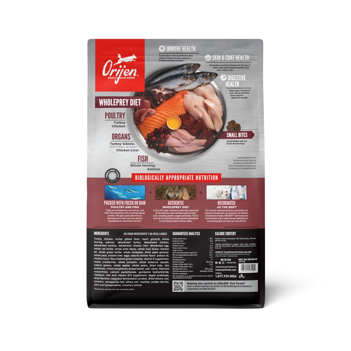 Grain Free Dry Dog Food 4lb Bag K887571