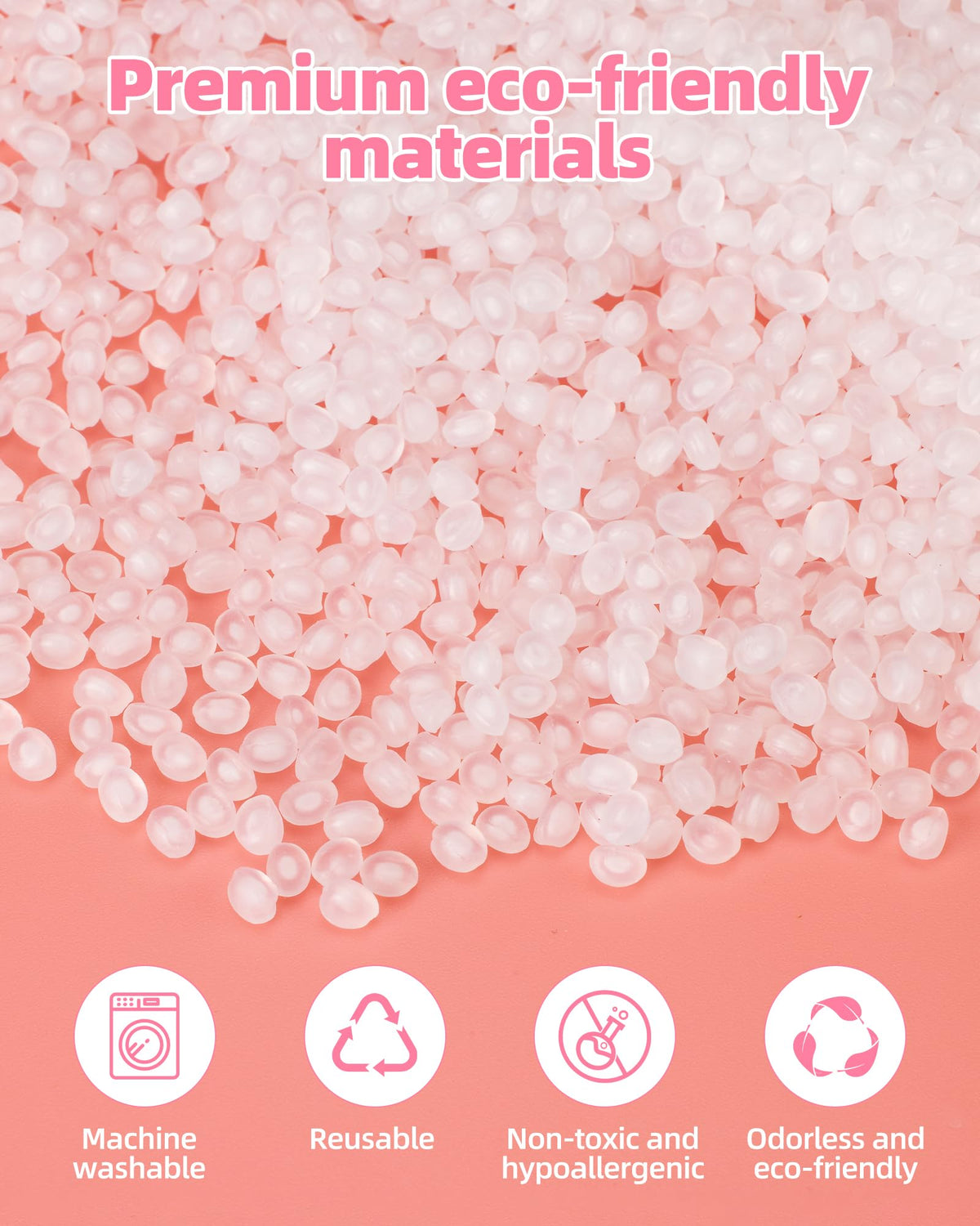 2 lb Poly Pellets Weighted Stuffing Beads P853001