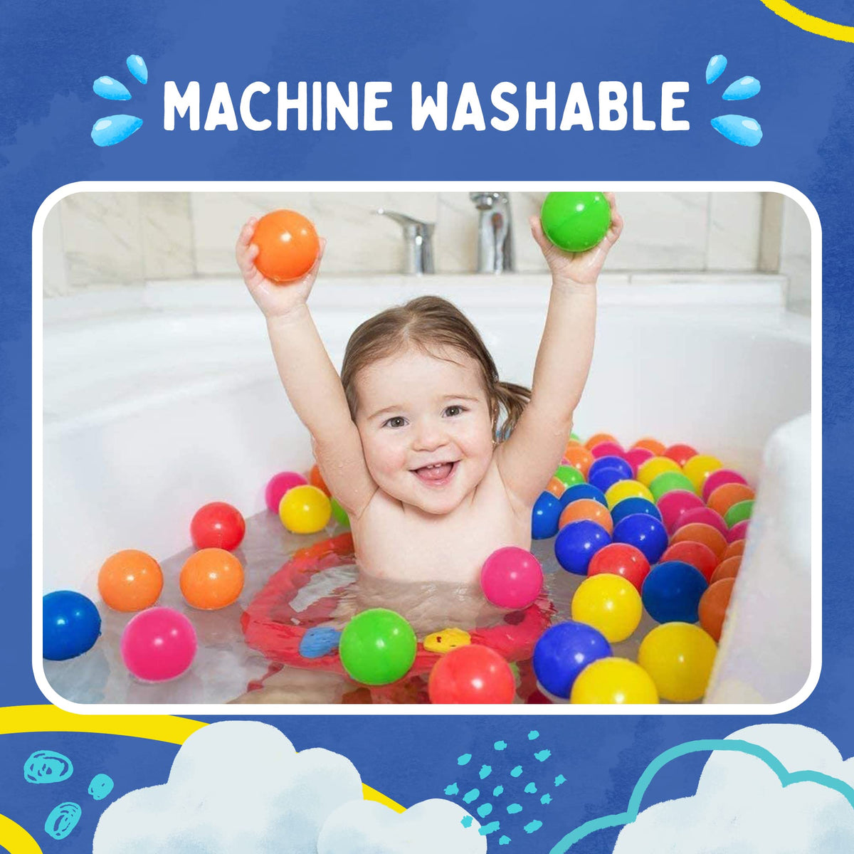 200 Count Plastic Ball Pit Balls B131187