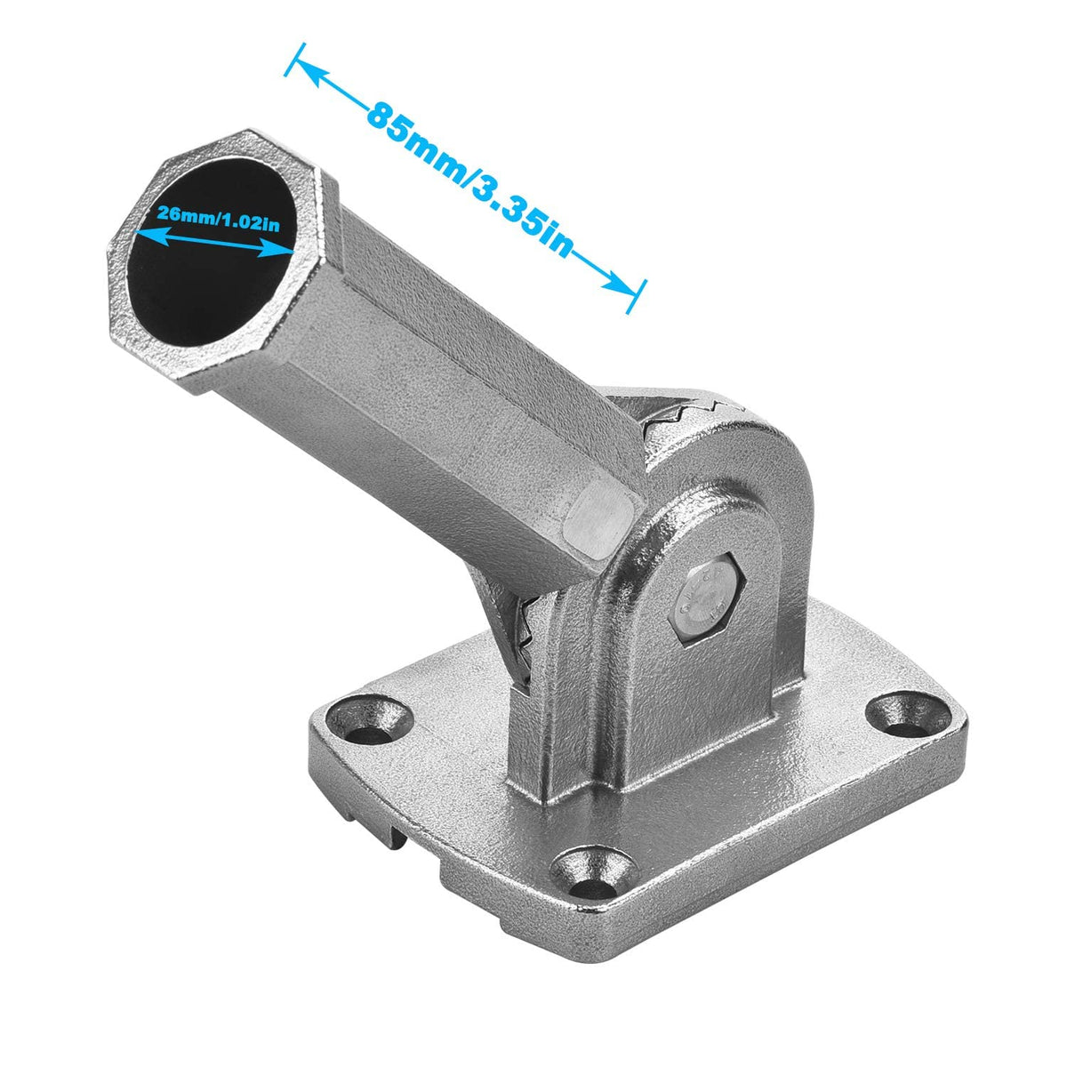 Stainless Steel Multi-Position Flag Pole Holder T820632