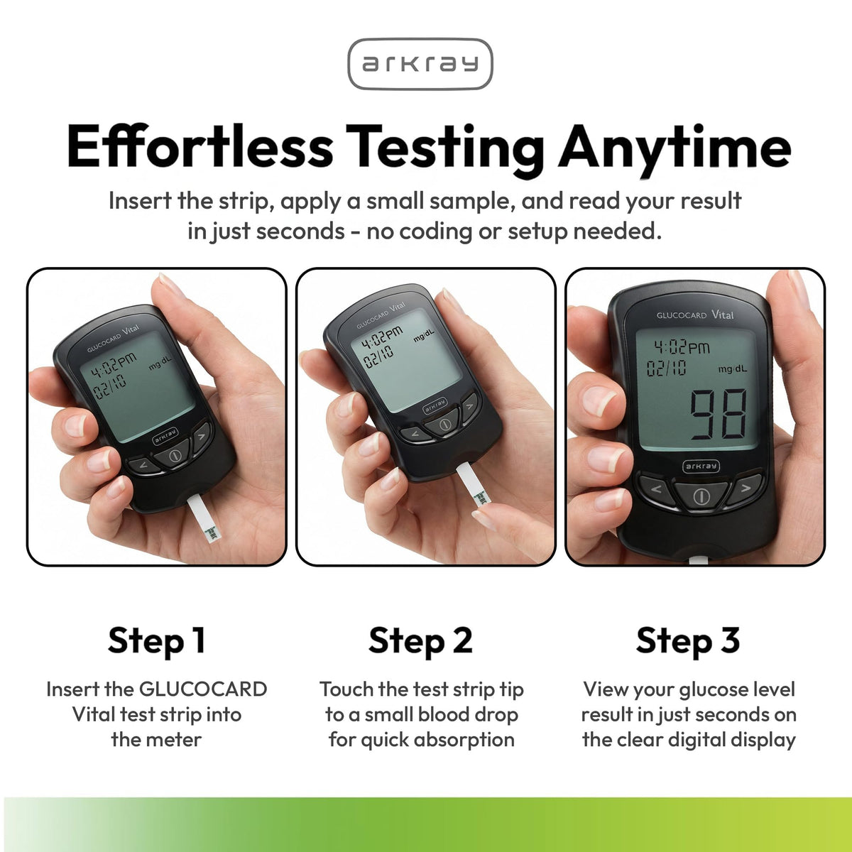 Blood Glucose Test Strips 100 Count H575