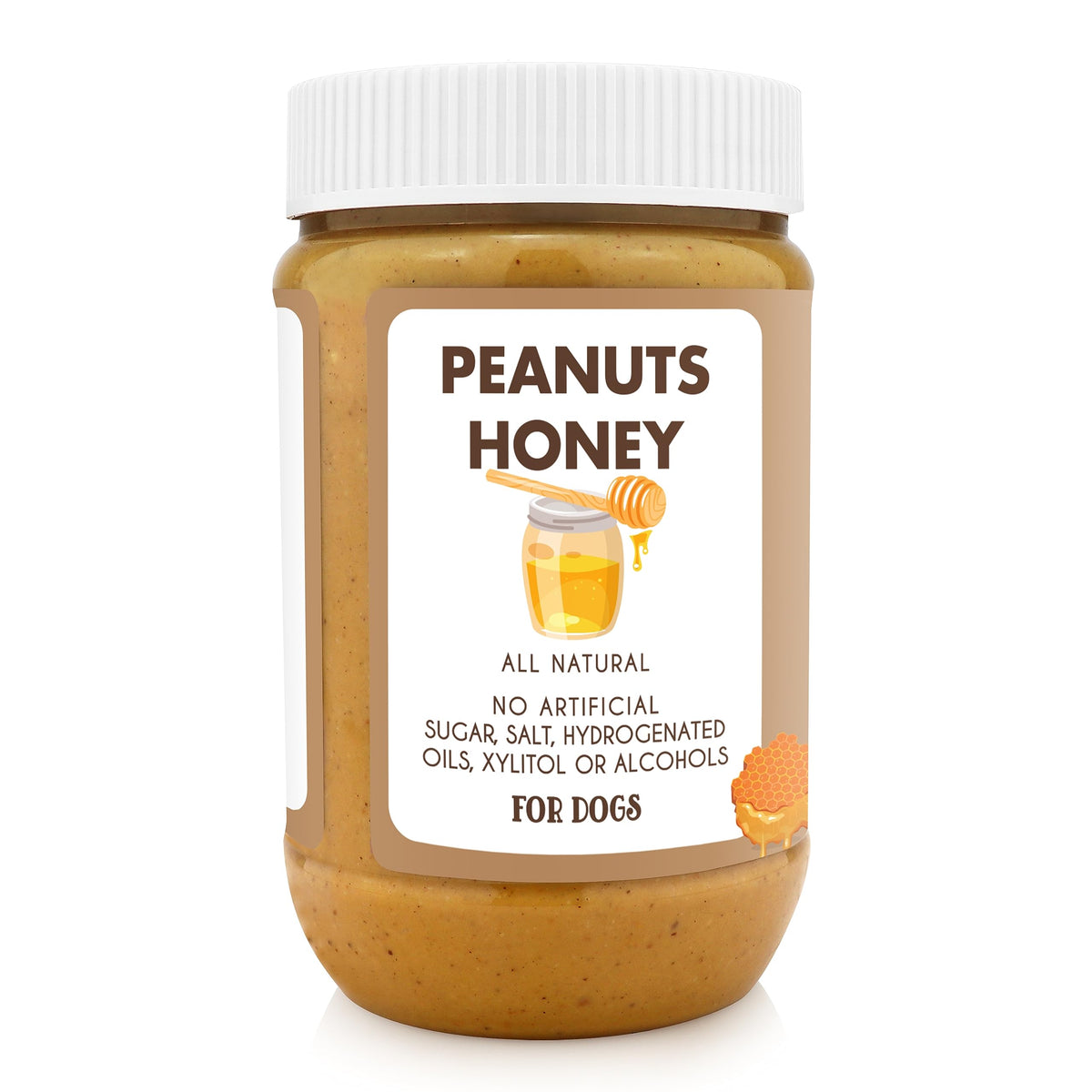 Natural Dog Peanut Butter 17 oz I514