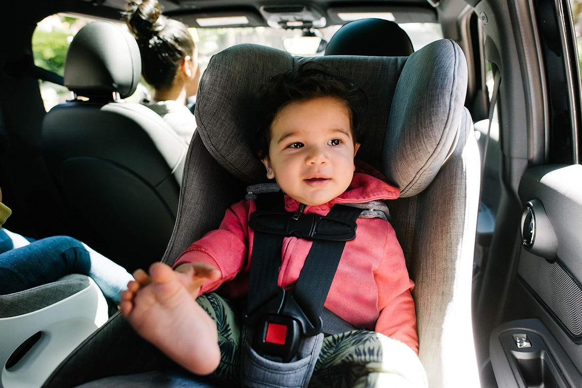 Convertible Car Seat with Adjustable Headrest and Reclining Design E6518