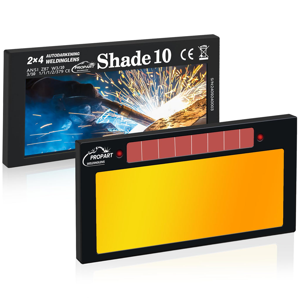 2×4 1/4 Auto Darkening Welding Lens J151366