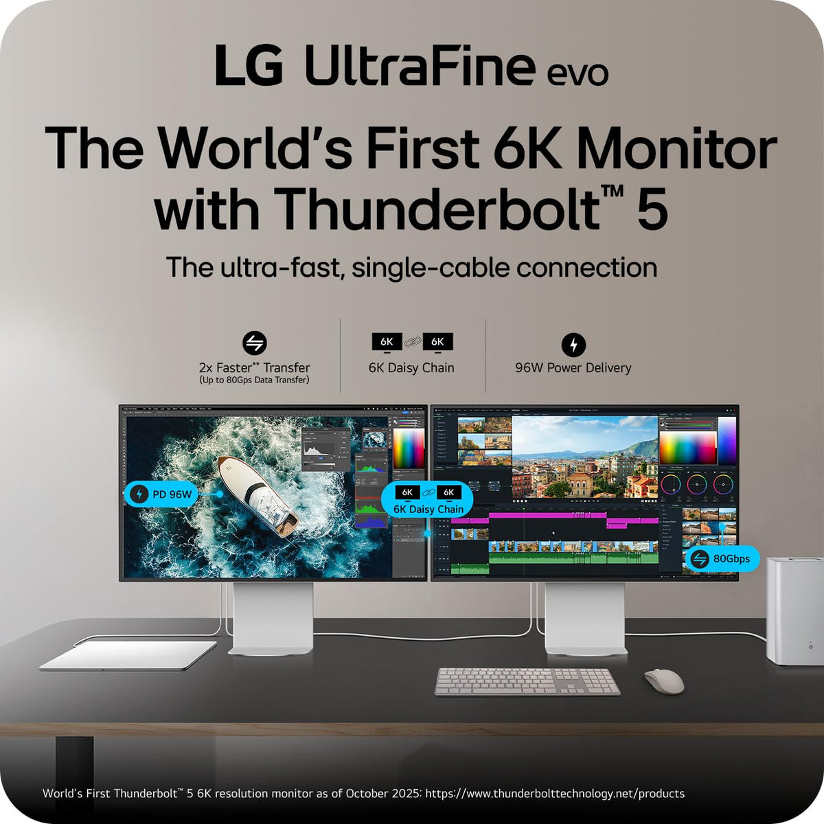 32-Inch 6K Nano IPS Black Monitor Y2617