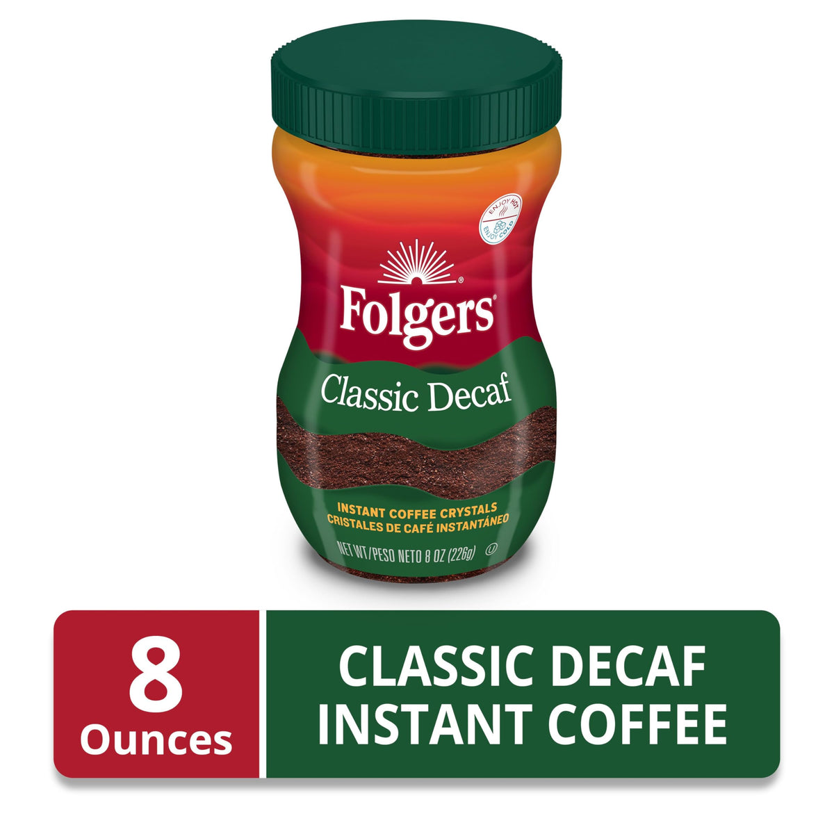 Classic Decaf Instant Coffee 8 Oz P30363