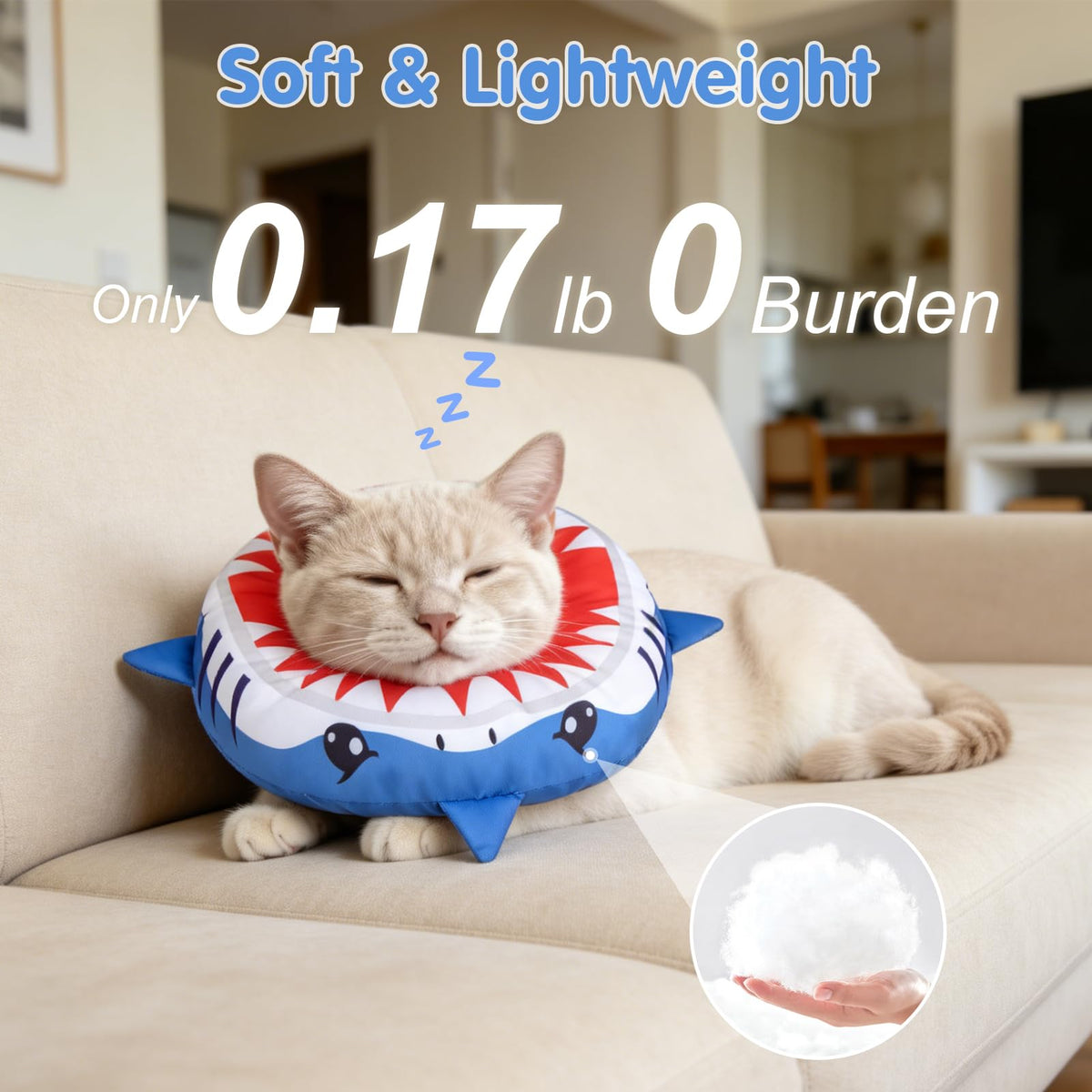 Soft Cat Recovery Cone Collar E13692