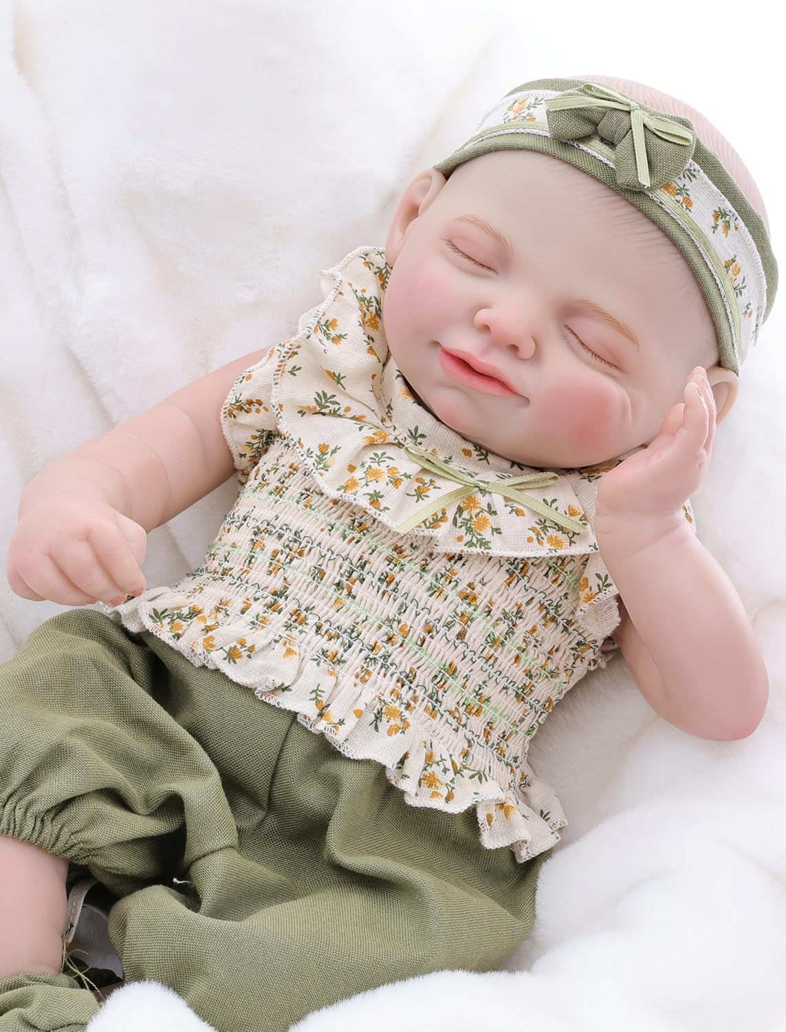 Realistic 20 Inch Baby Doll with Accessories O7047