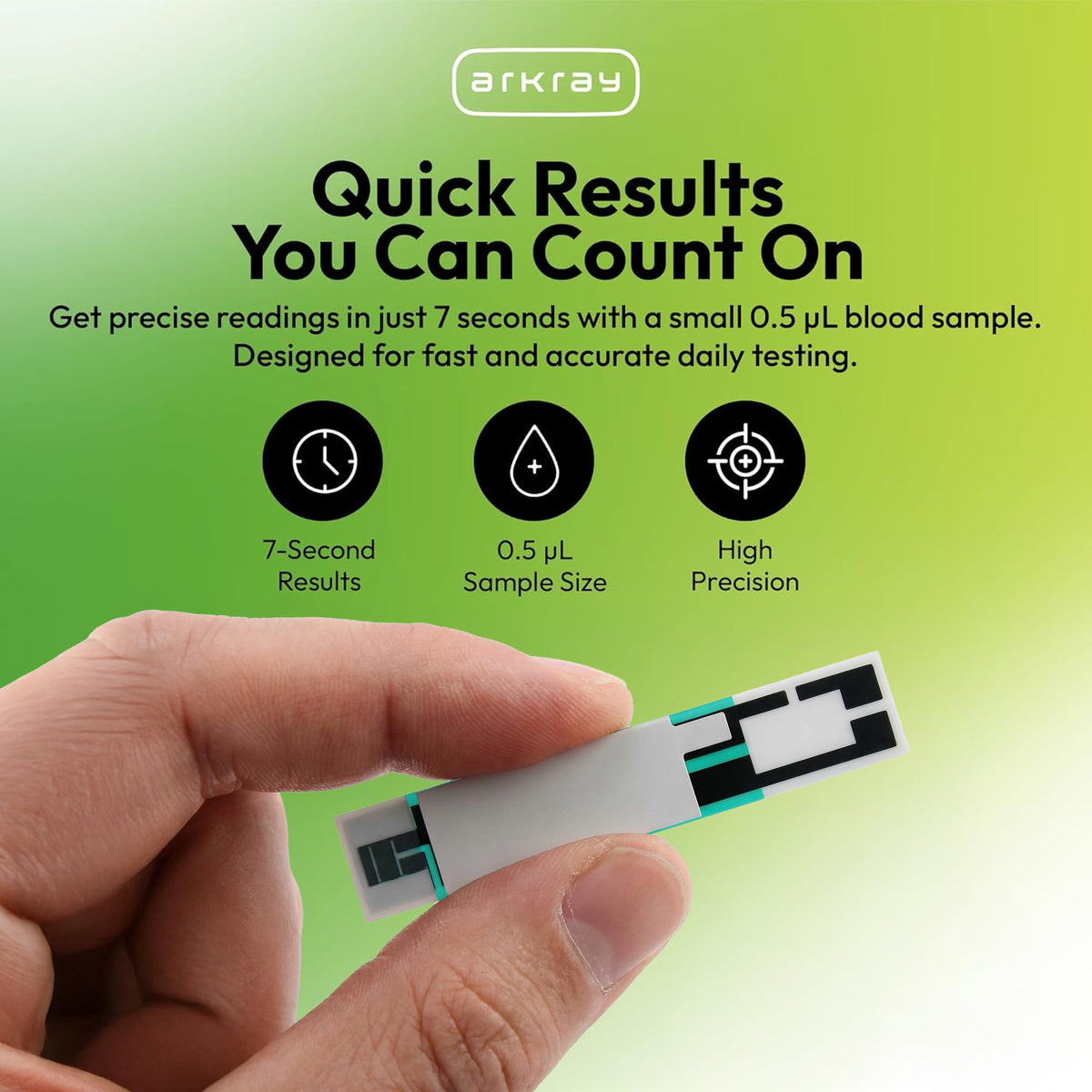 Blood Glucose Test Strips 100 Count H575