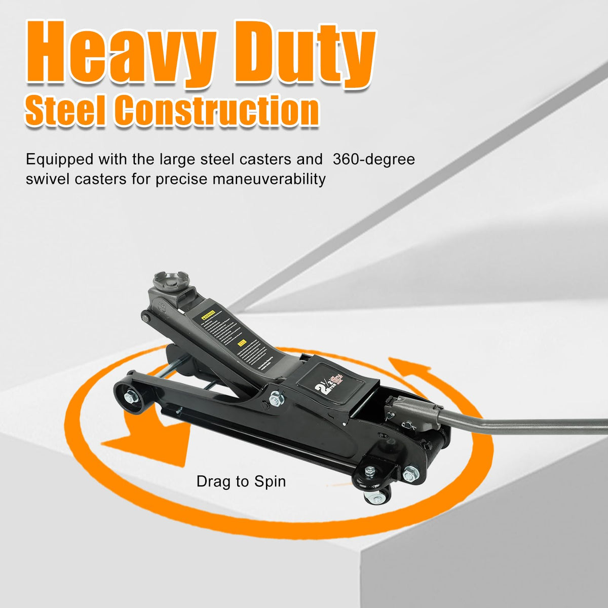 Hydraulic Car Jack with Quick Lift Pump O1658