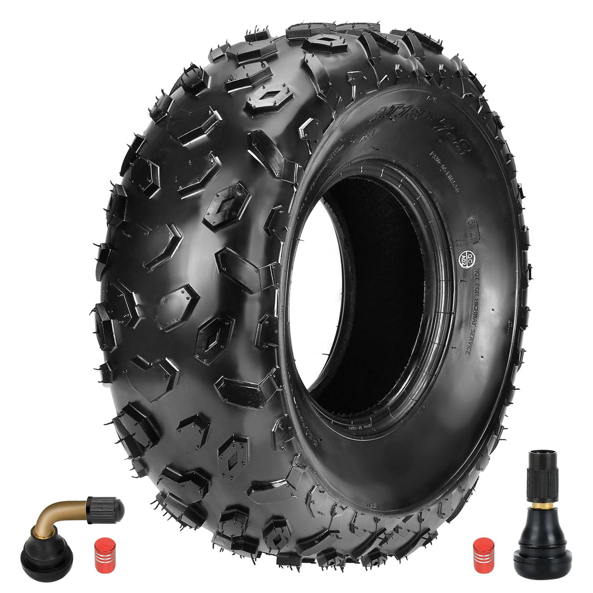 19x7-8 Mini Bike Tire Tubeless Replacement B567961