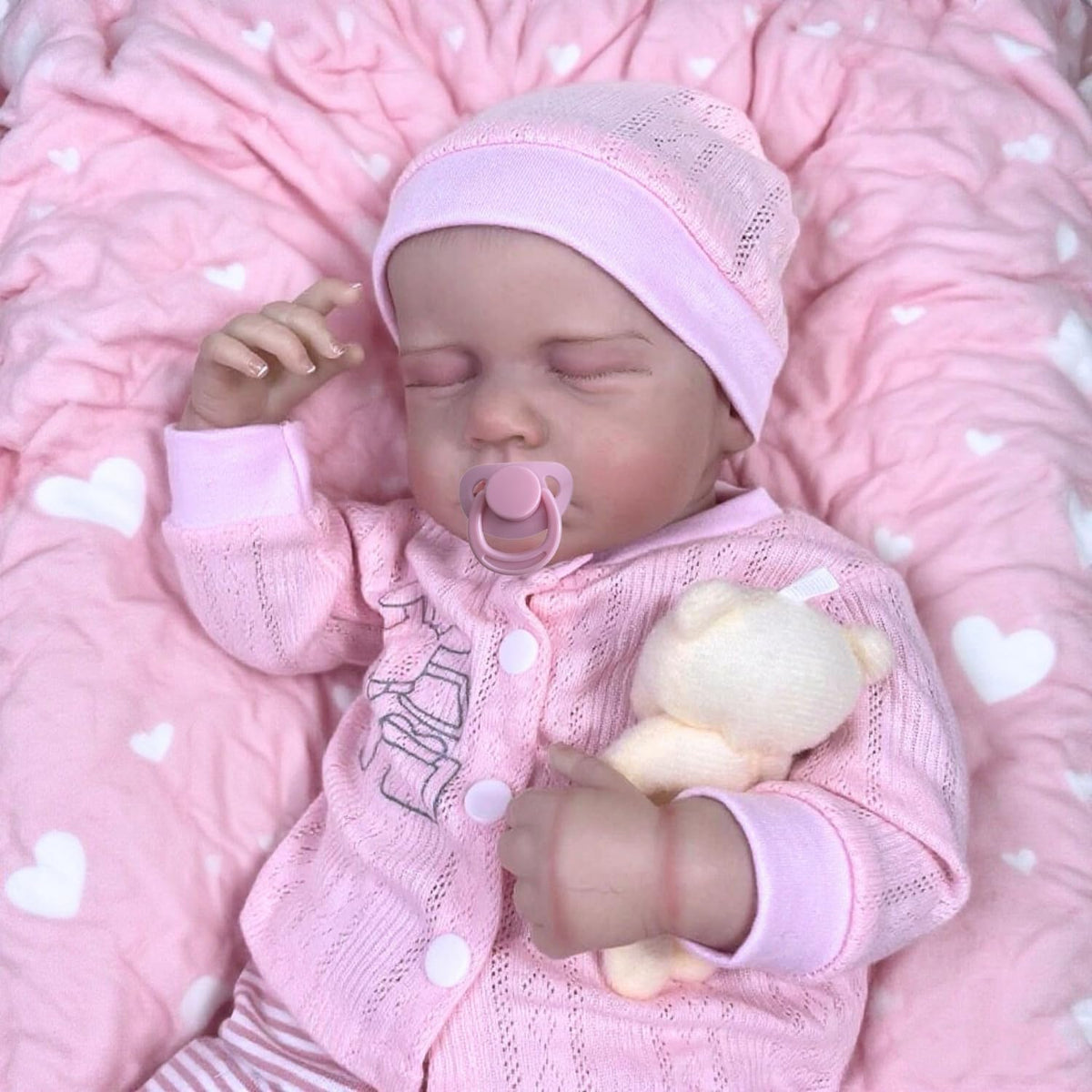 20 inch Soft Vinyl and Cloth Body Reborn Baby Dolls E226