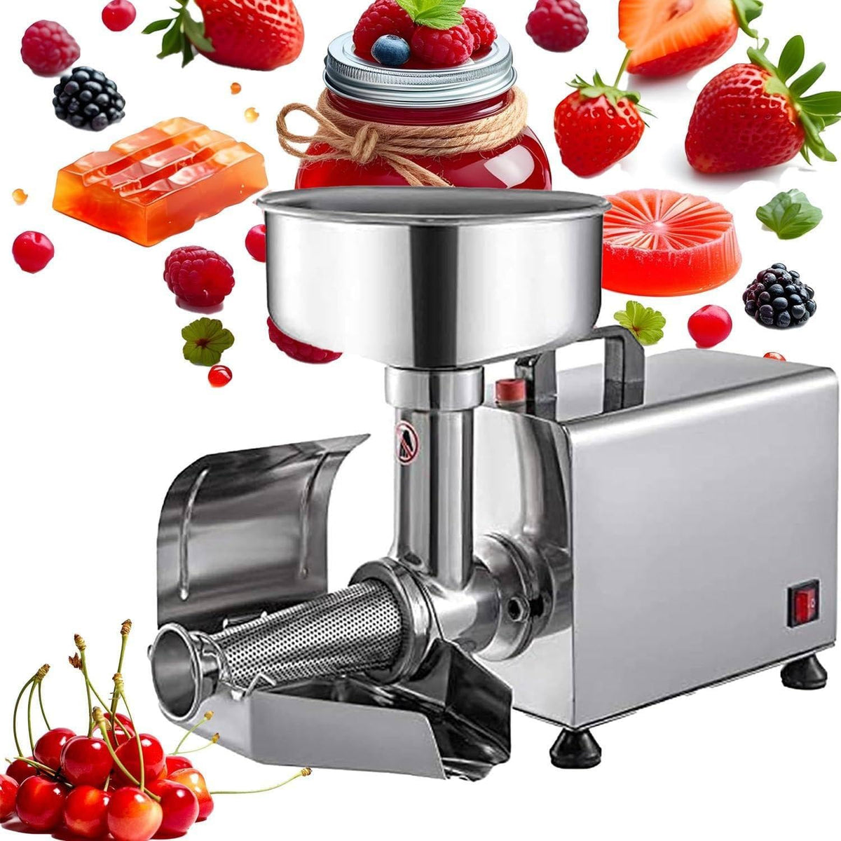 450W Stainless Steel Electric Tomato Strainer L571