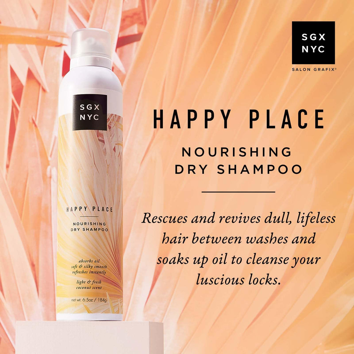 Nourishing Dry Shampoo with Pro-Vitamin B5 and Biotin 6.5 oz L3305