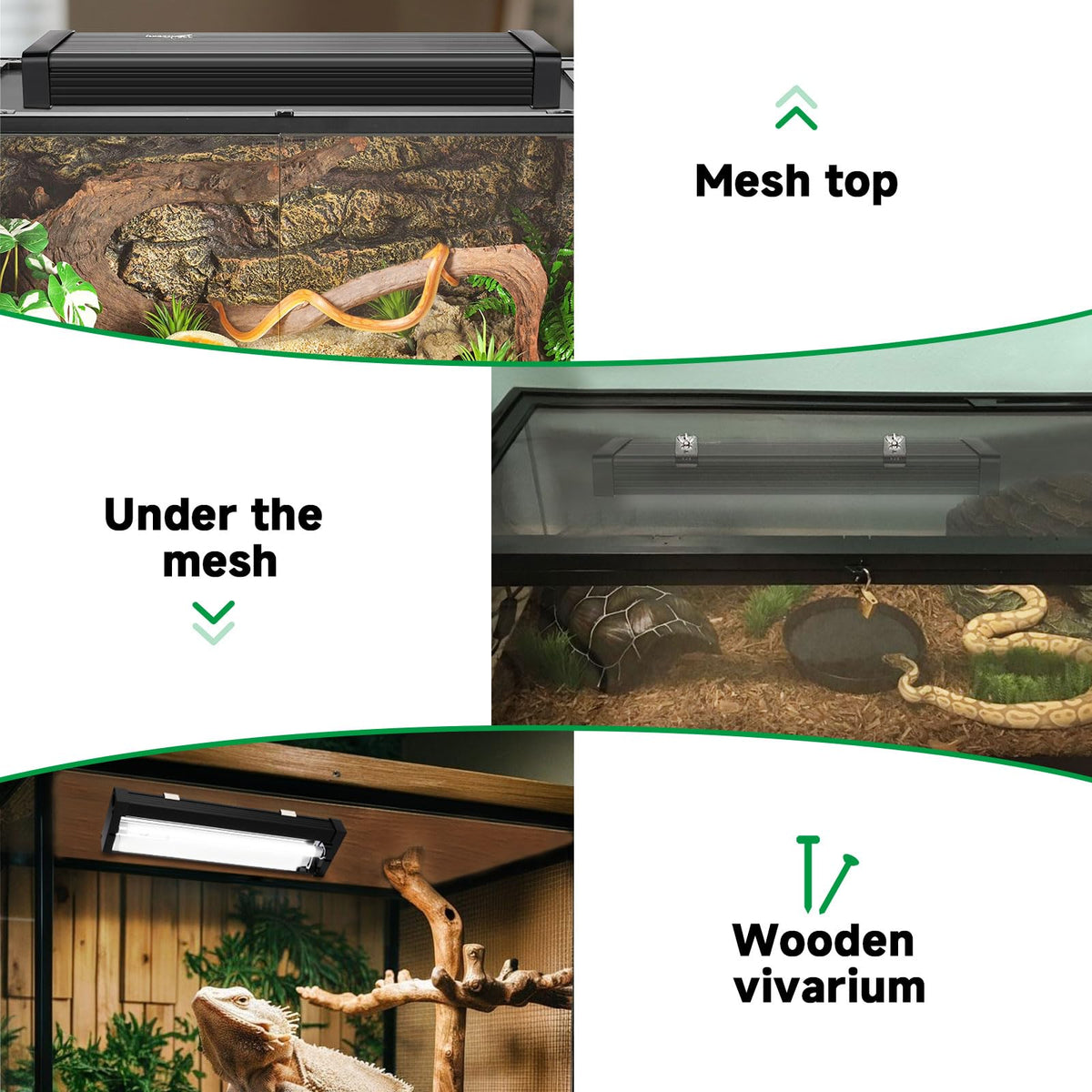 8W UVB Reptile Light Fixture Kit R62731