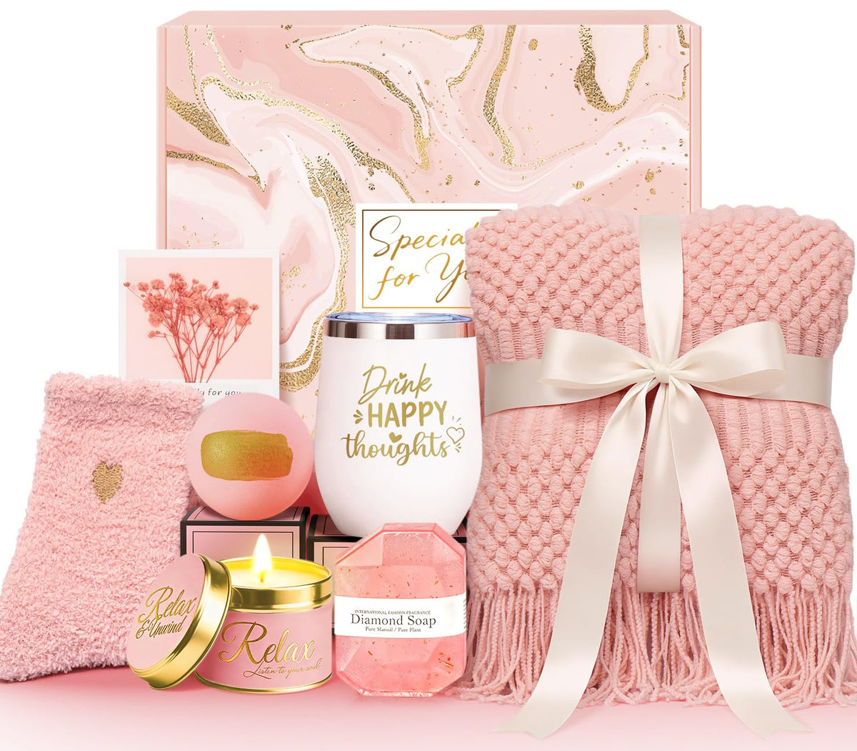 Self Care Spa Gifts Basket Y397771