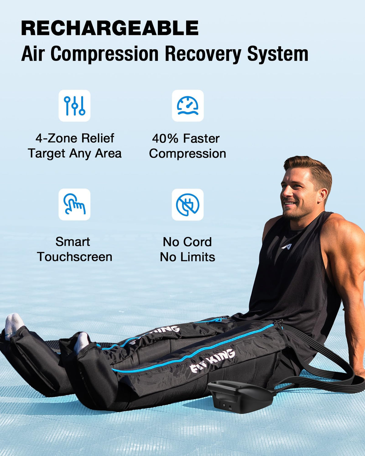 Cordless Full Leg Massager R7156